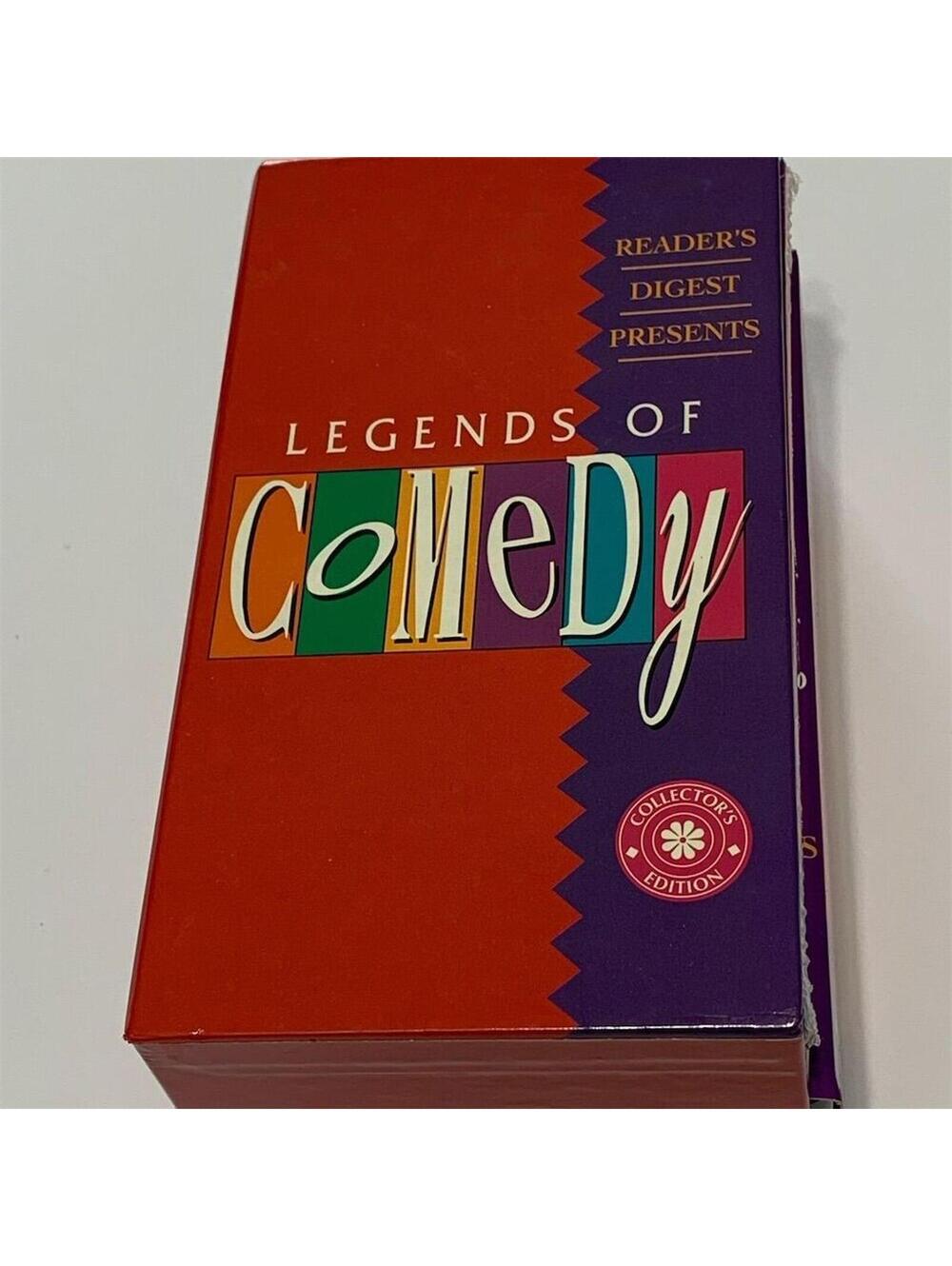 Legends of Comedy Collector's Edition VHS Set Reader's Digest 1920s-60s